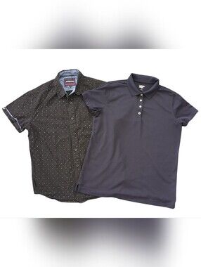 Big Boys Collared Shirts Set | Land's End | Aeropostale| Size M/10/12
